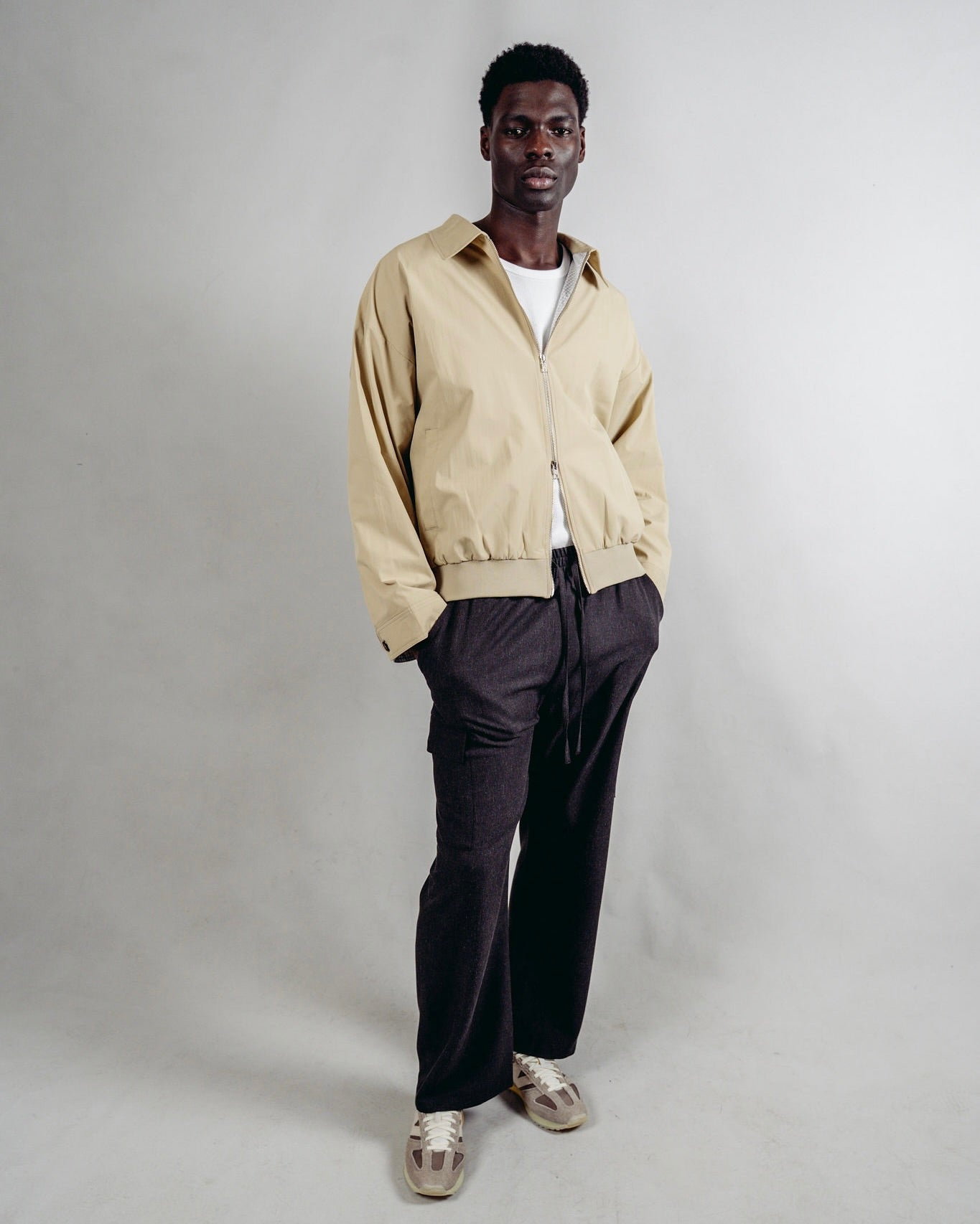 Bootcut Linen Cargo Pant