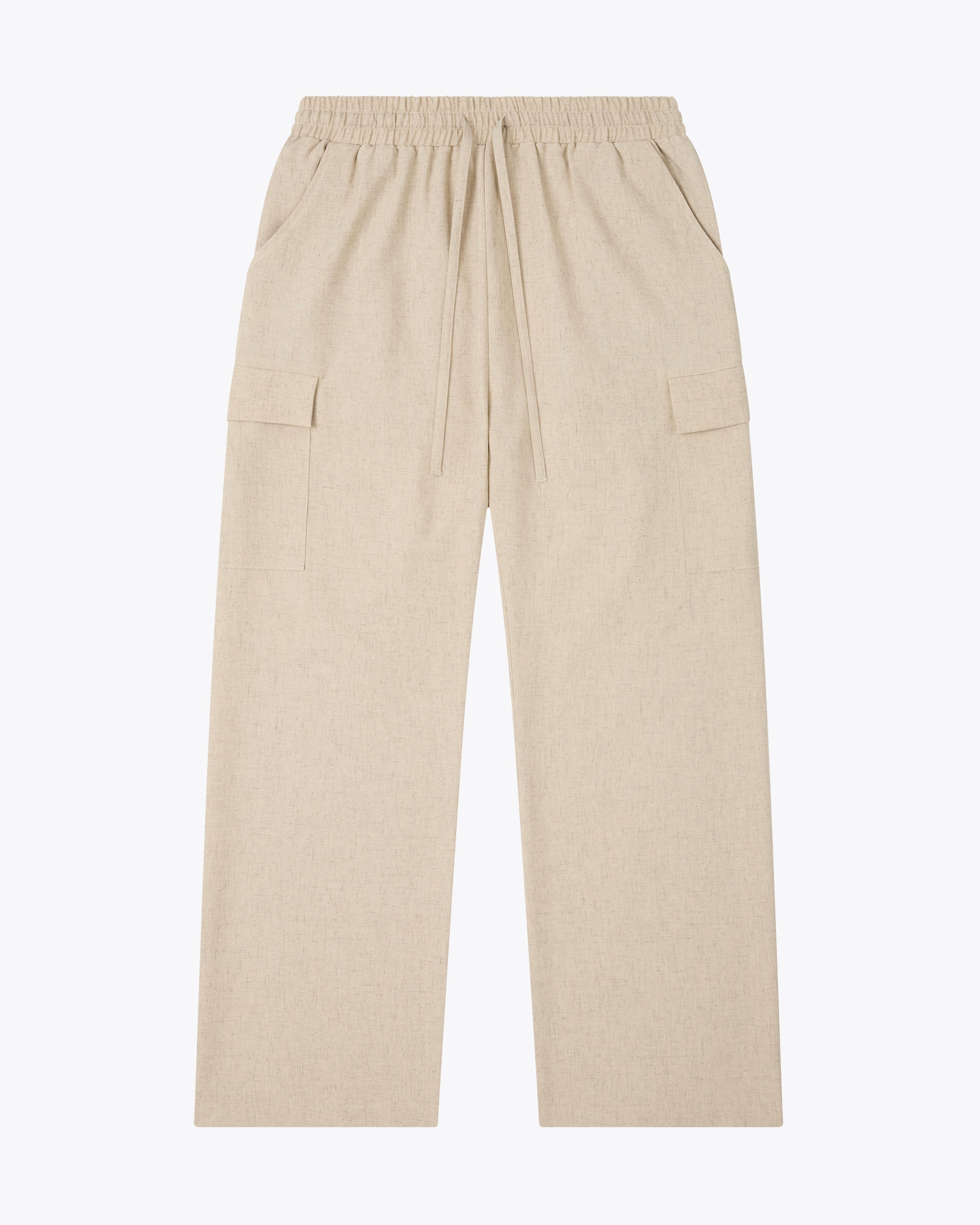Bootcut Linen Cargo Pant