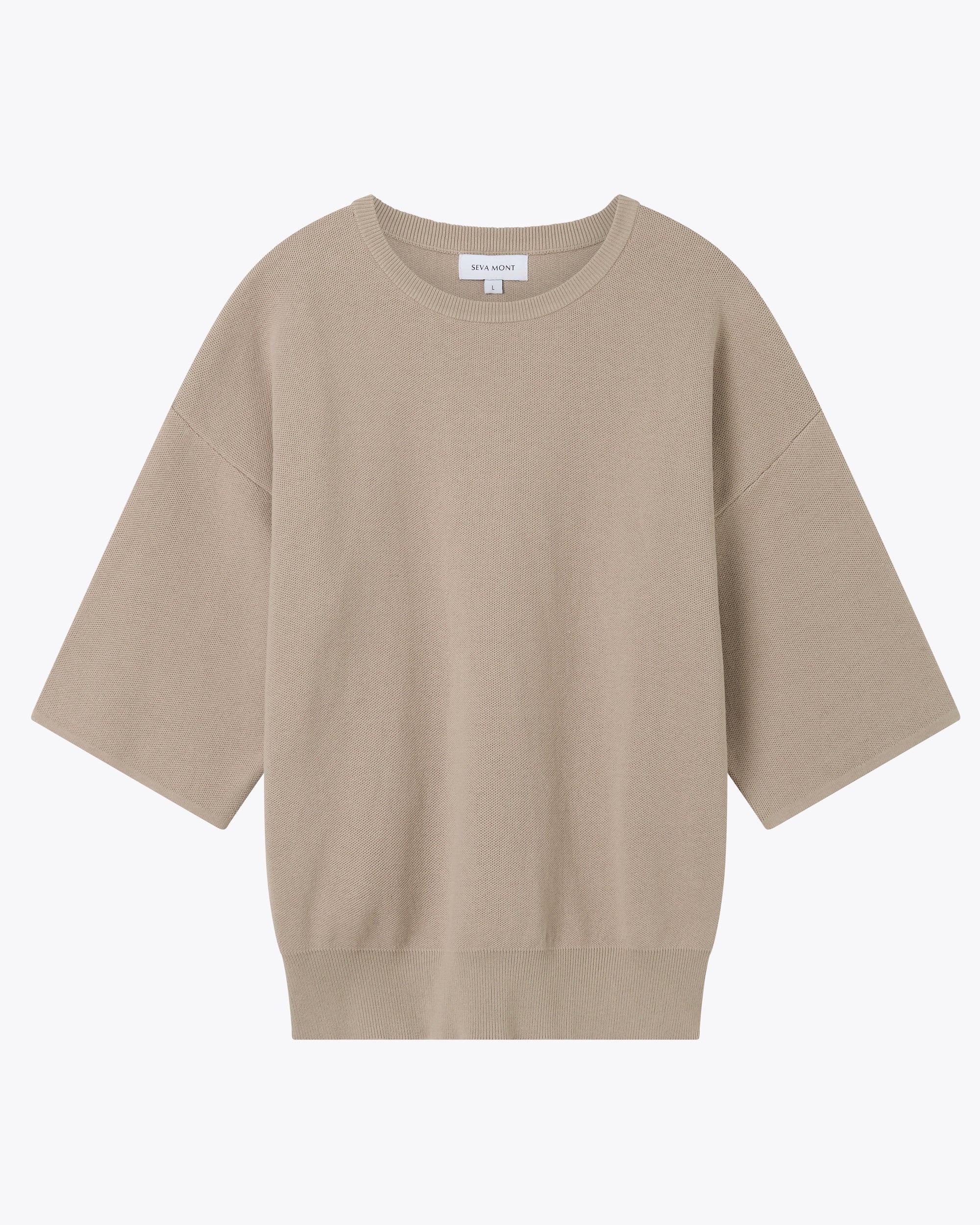 Cotton Knit Tee