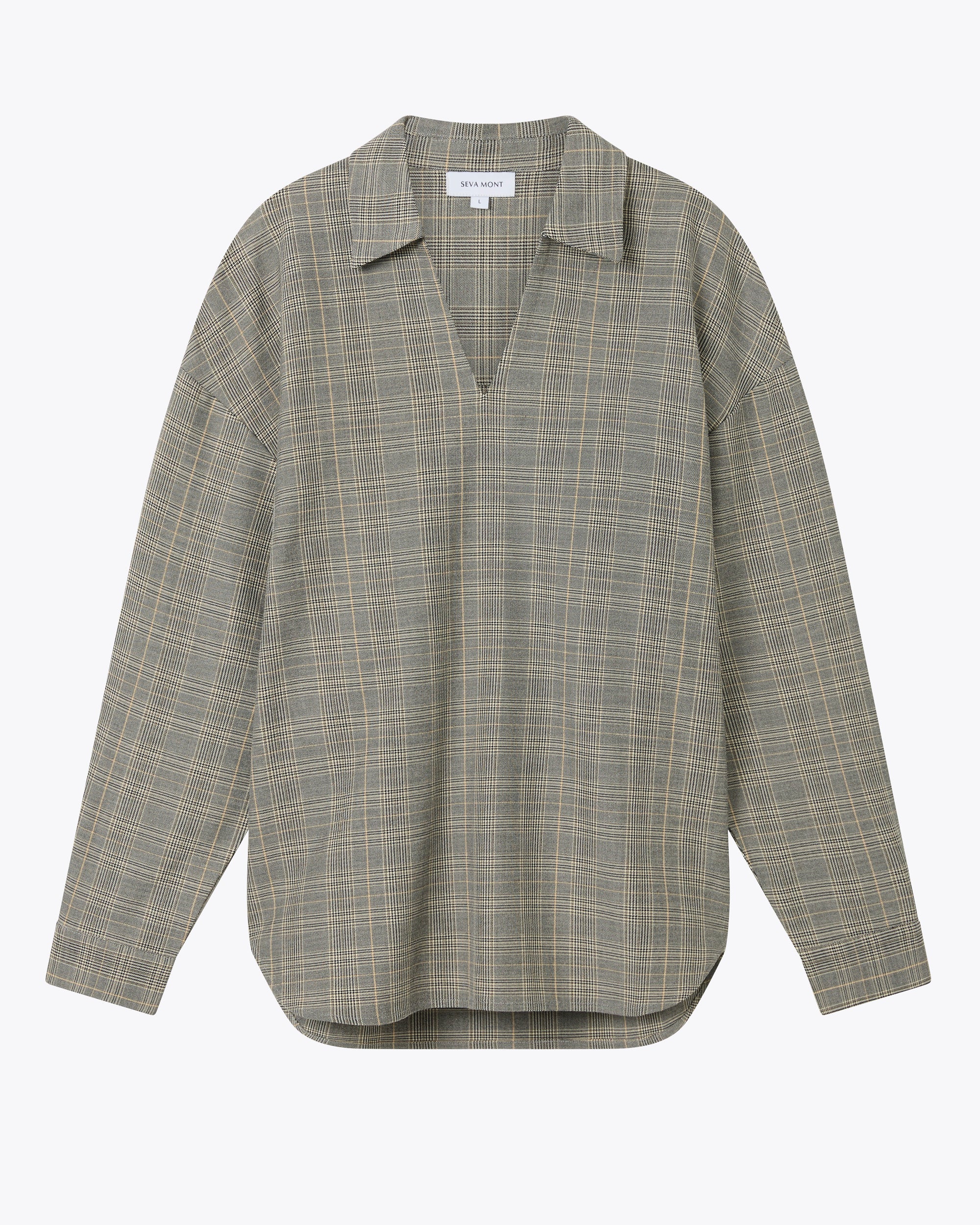 Canvas V-Neck Shirt