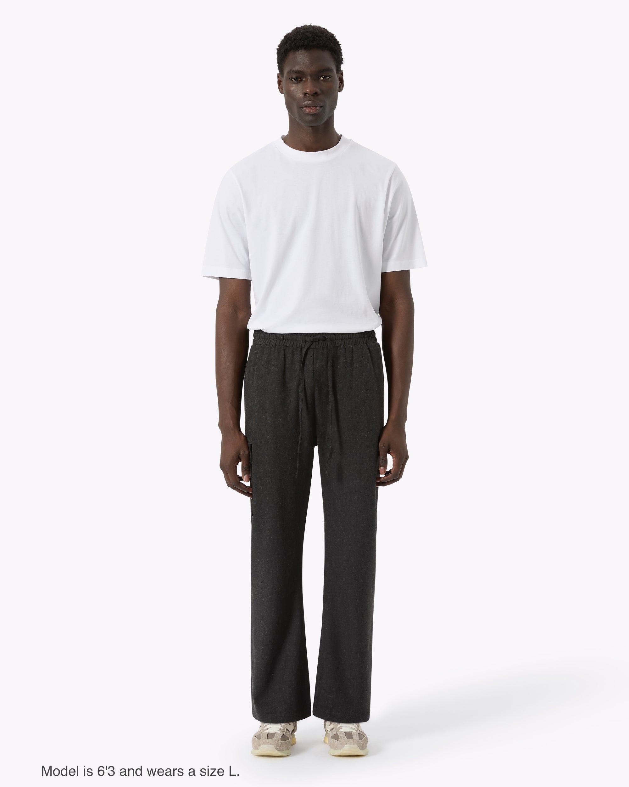 Bootcut Linen Cargo Pant