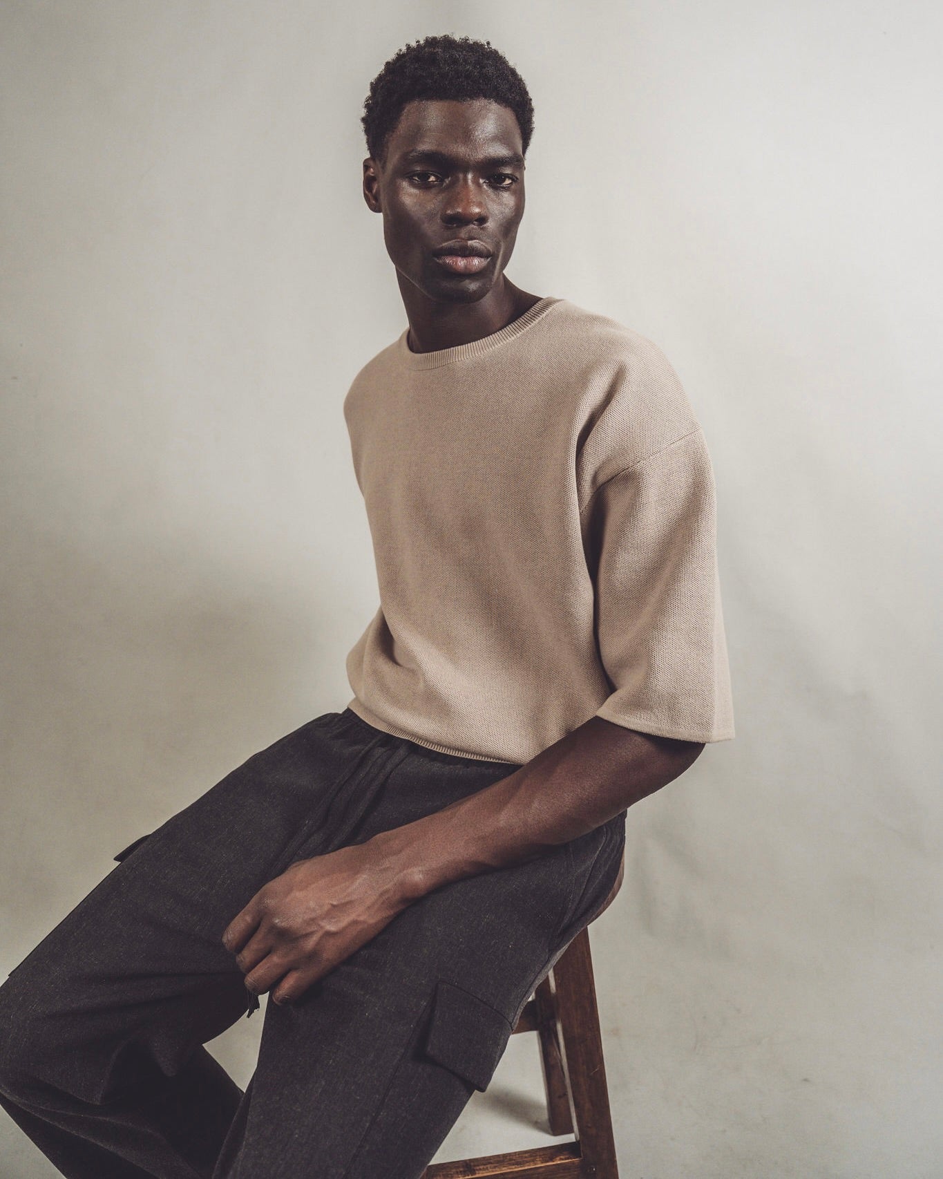 Cotton Knit Tee