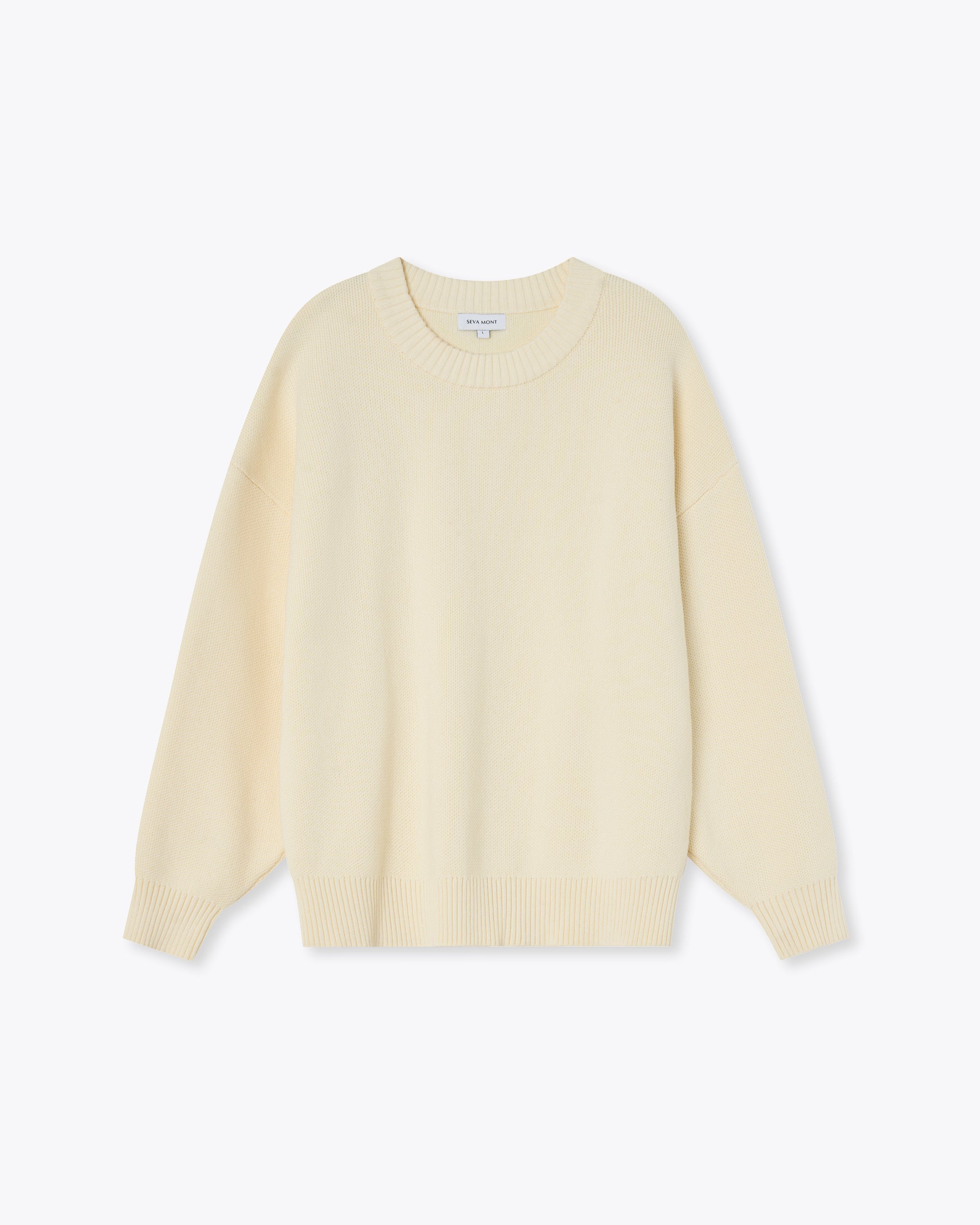 Cotton Crewneck Sweater