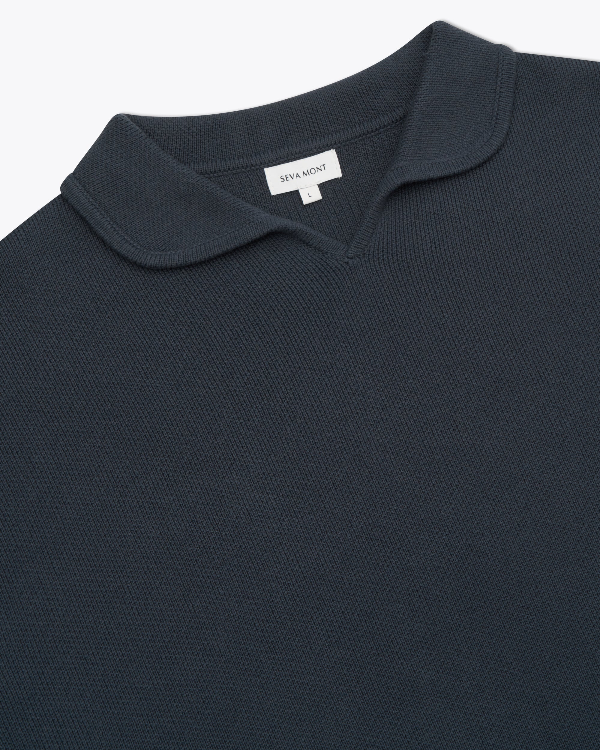 Cotton Polo Sweater