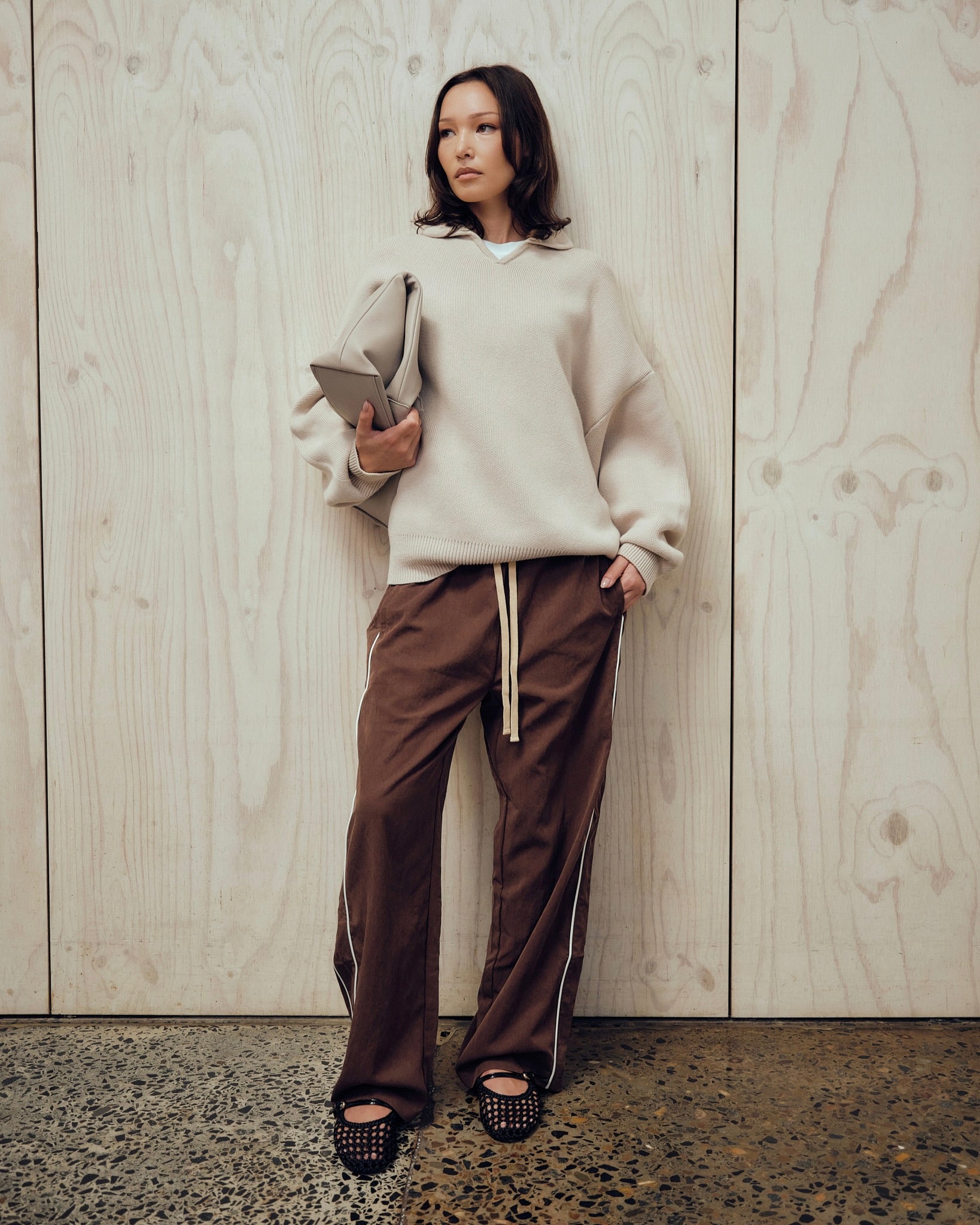 Relaxed Stripe Trackpant