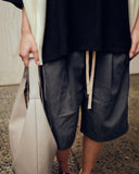Pleated Piping Short