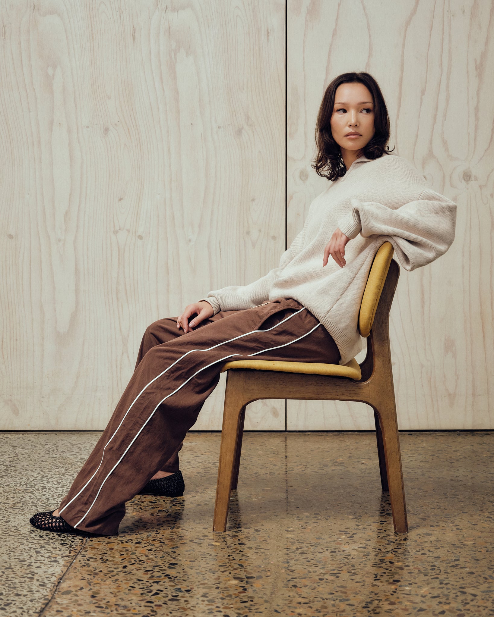 Relaxed Stripe Trackpant
