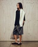 Pleated Piping Short