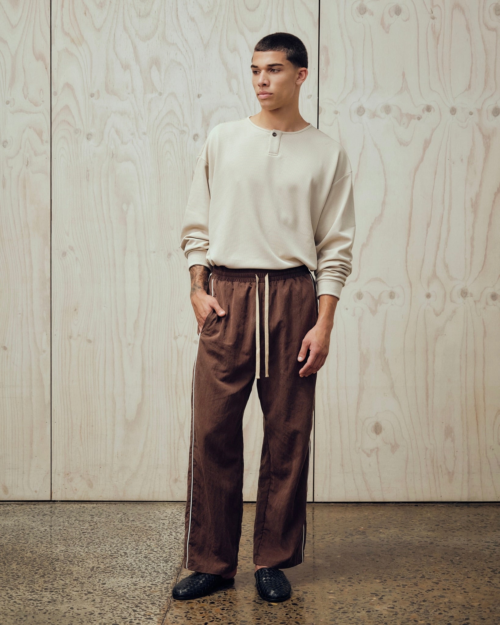 Relaxed Stripe Trackpant