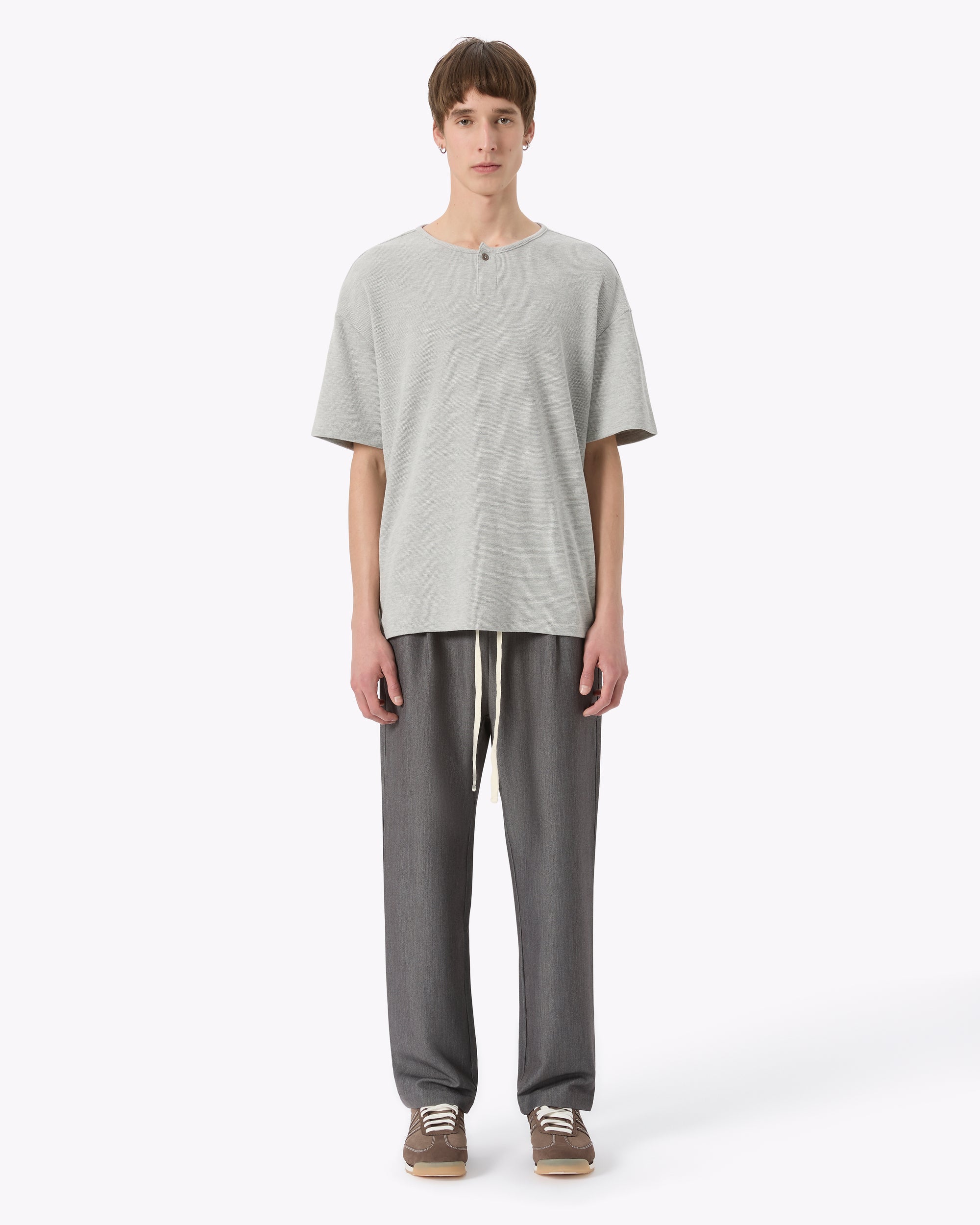 Waffle Henley Tee