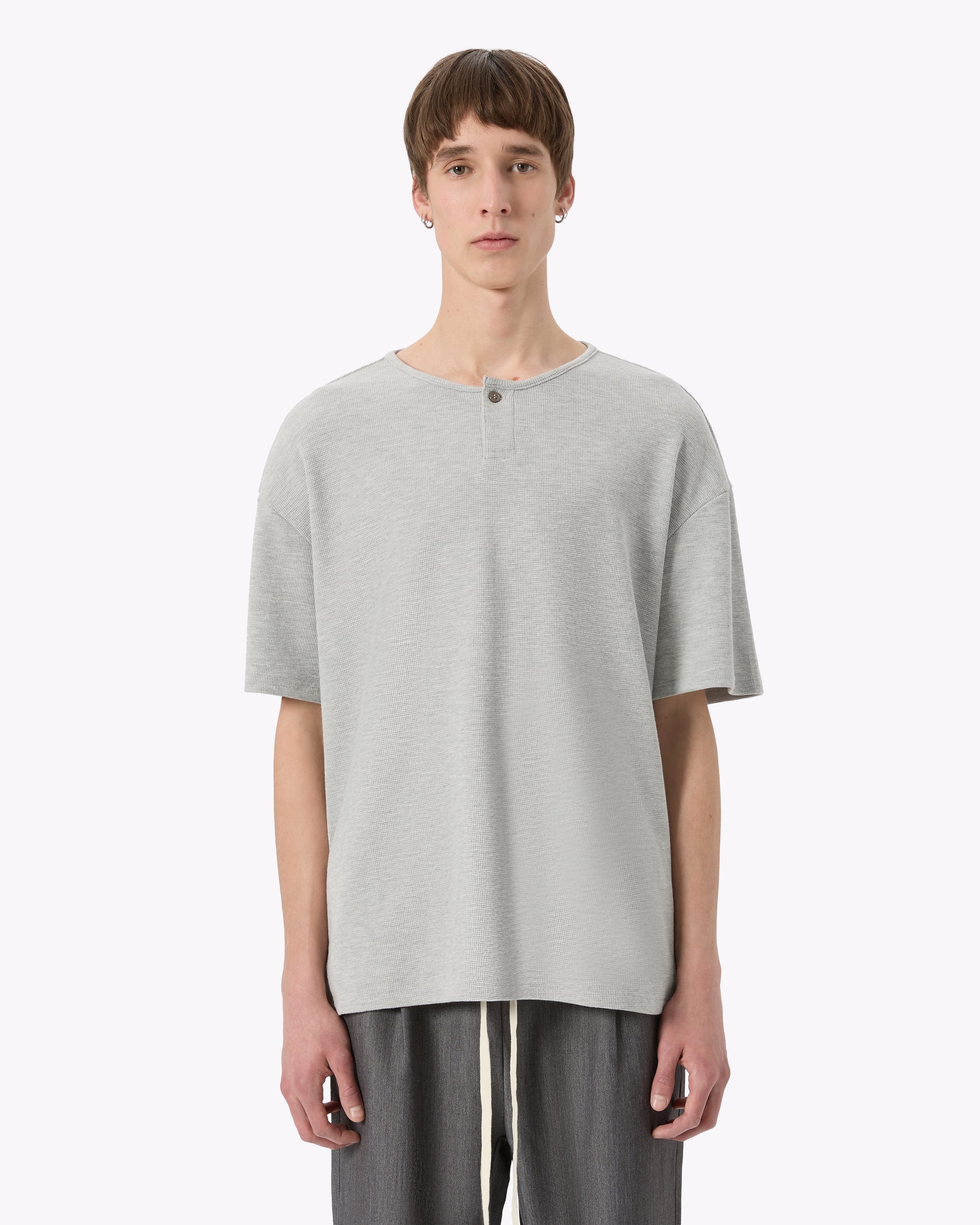 Waffle Henley Tee