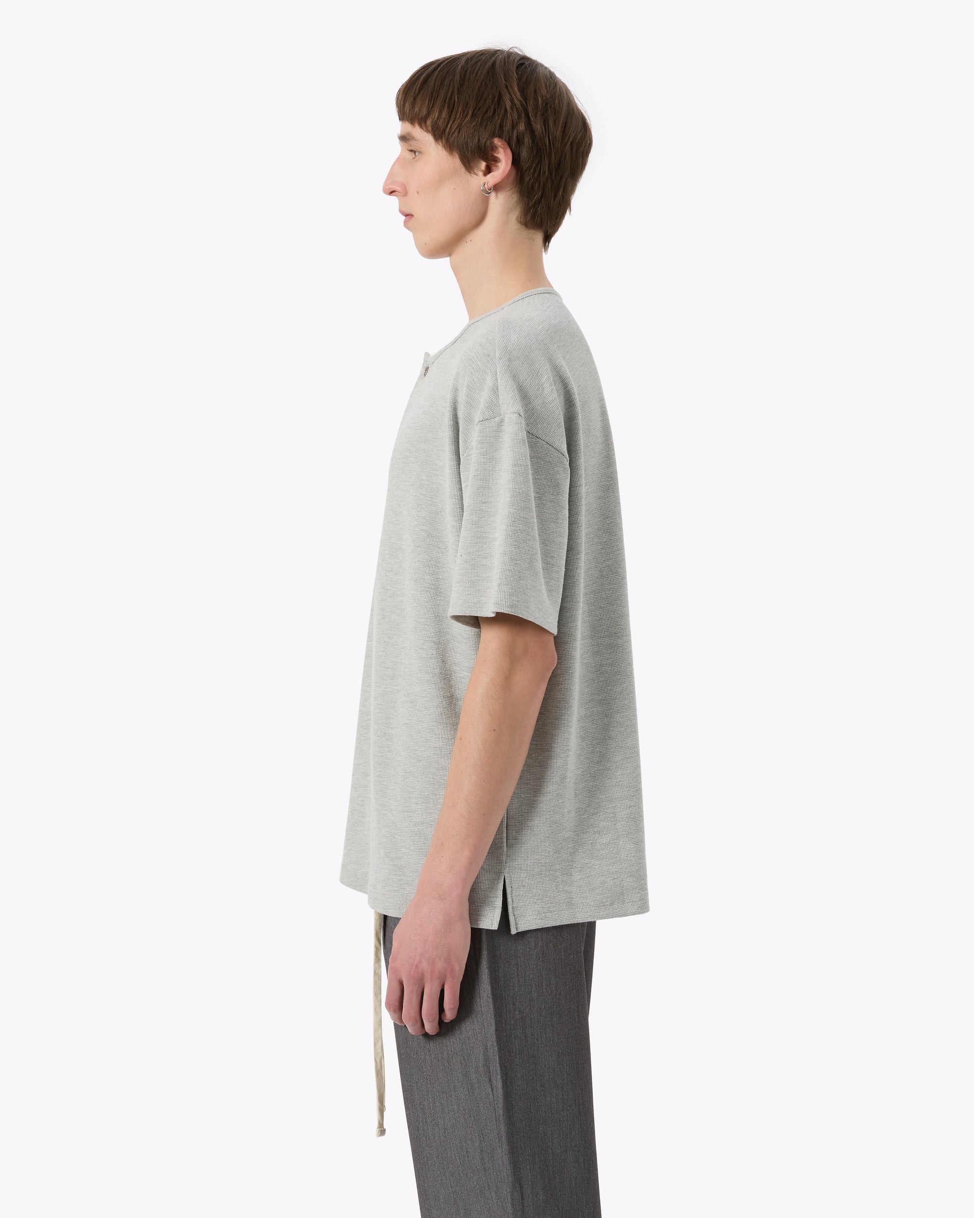 Waffle Henley Tee