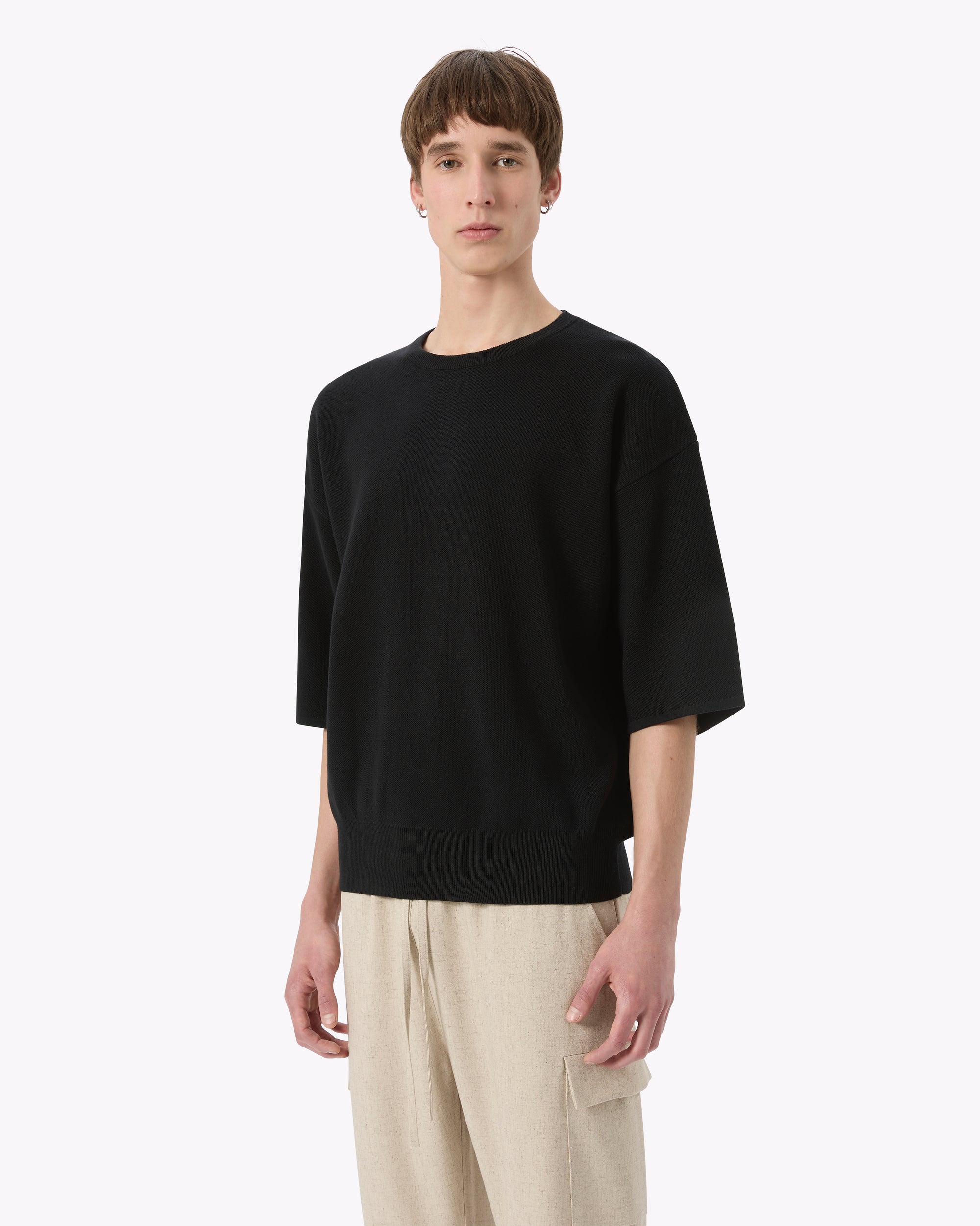 Cotton Knit Tee