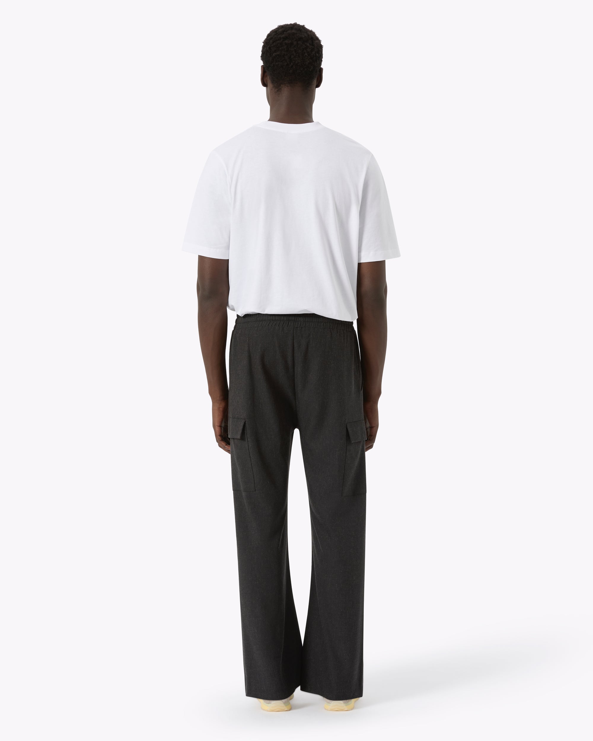 Bootcut Linen Cargo Pant