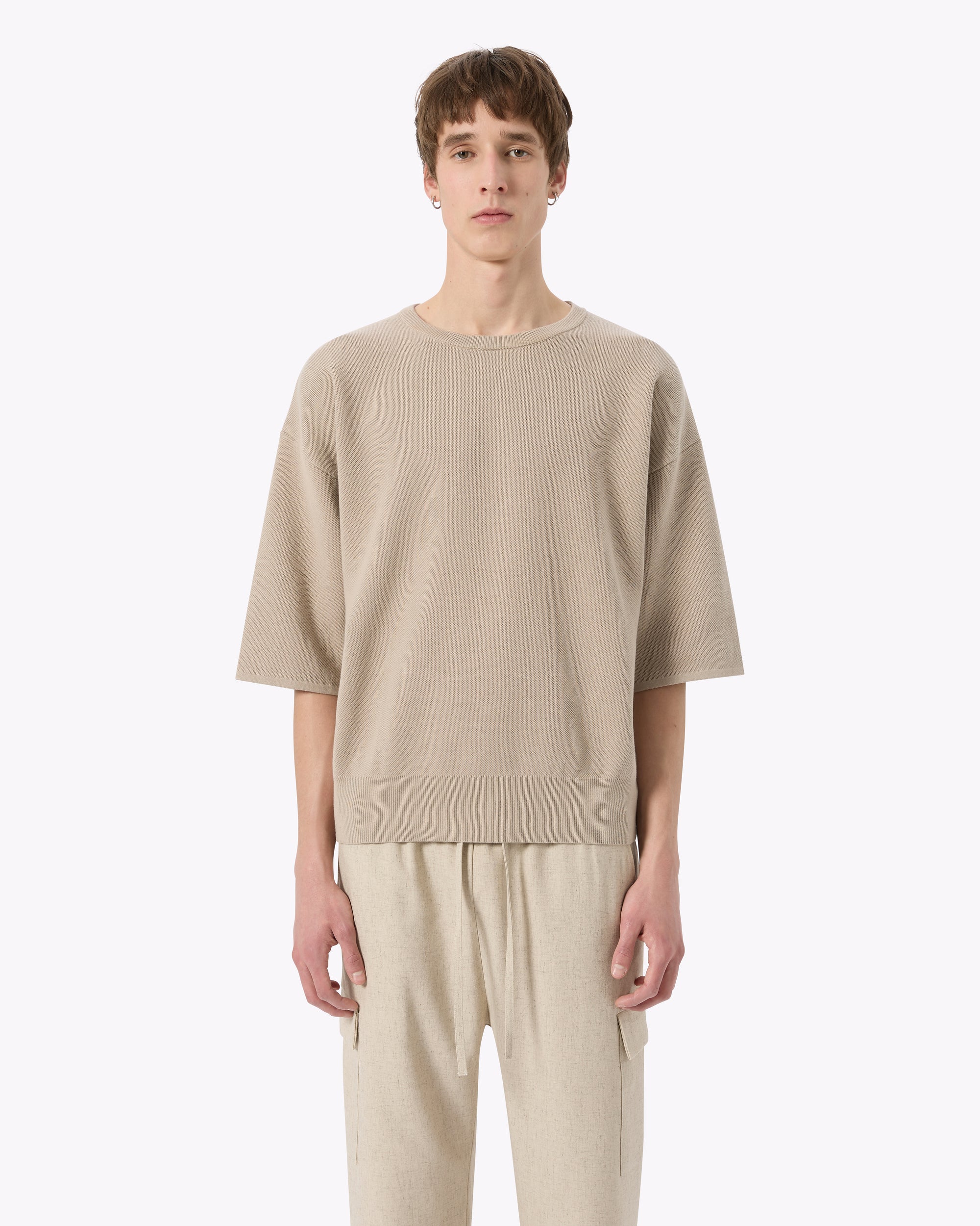 Cotton Knit Tee