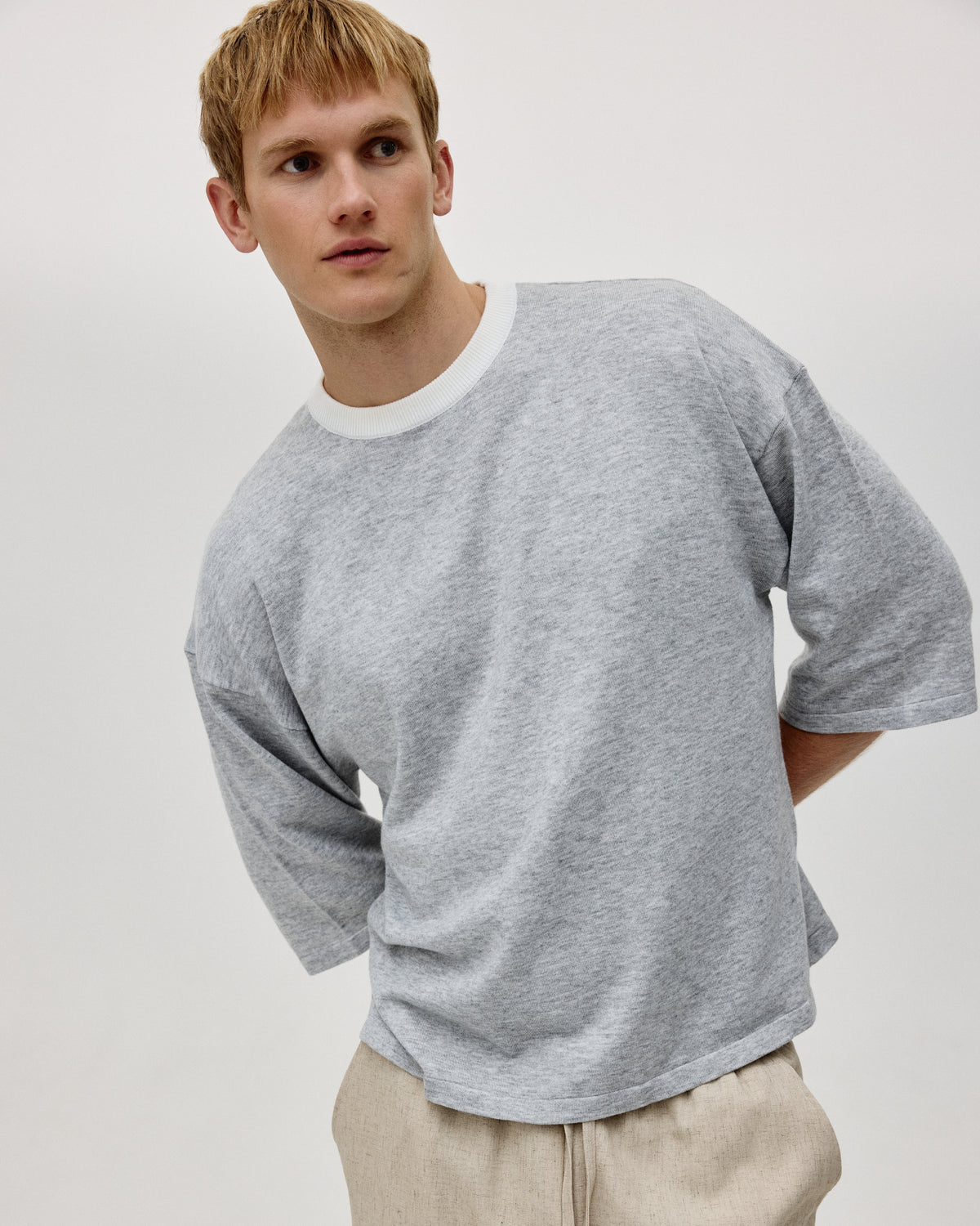 3/4 Knit Tee